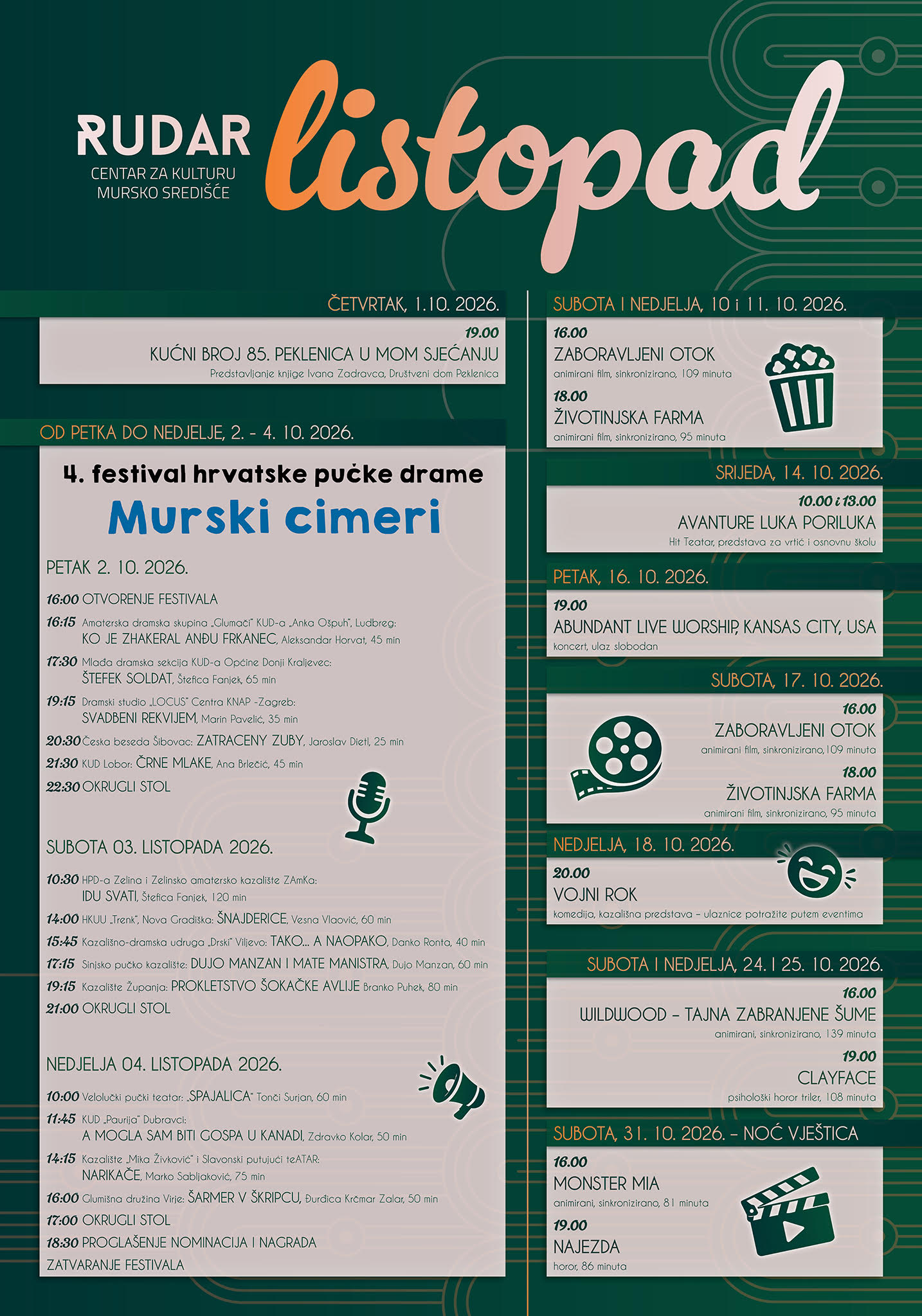 Rudar - listopad